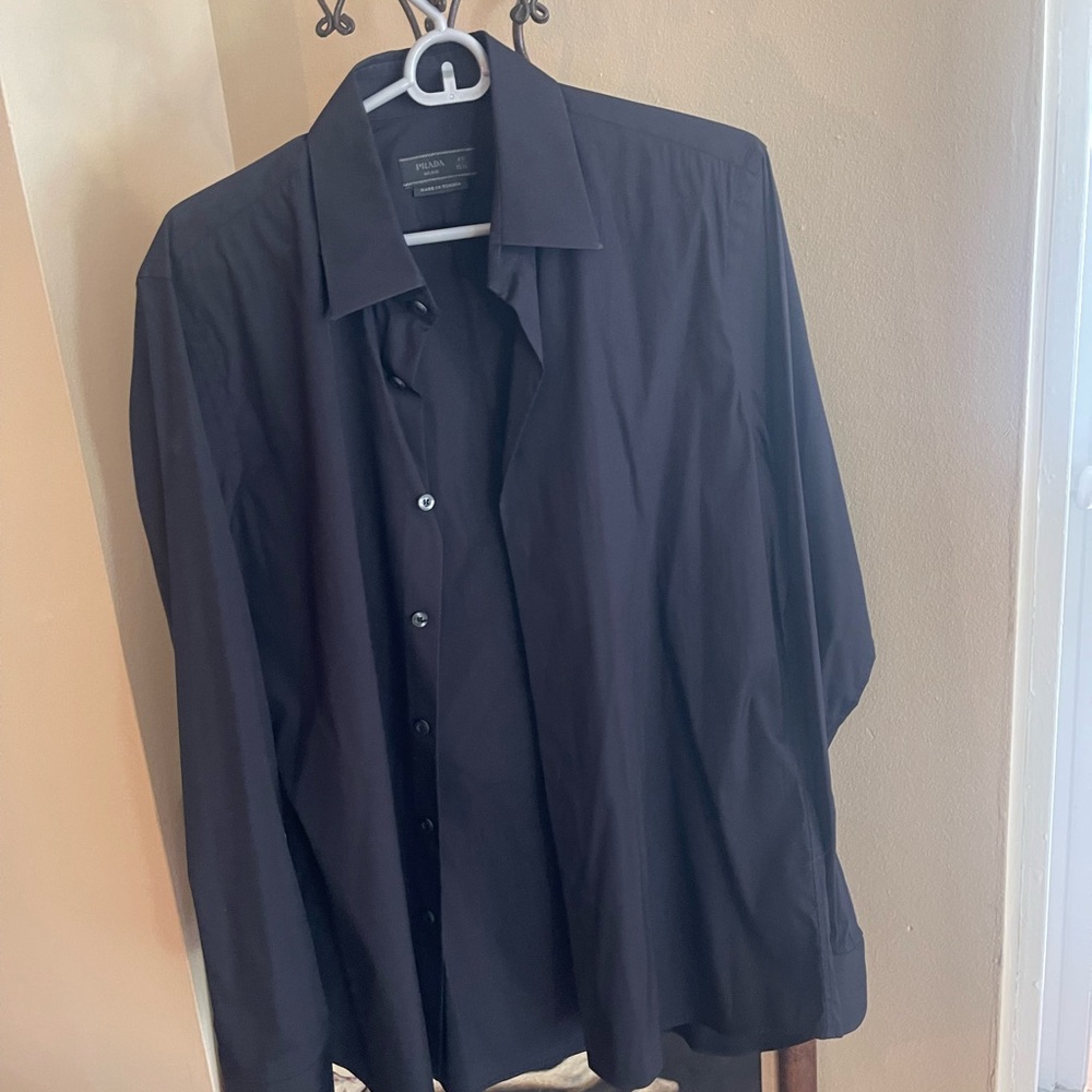 Black Prada Button down shirt